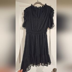 Navy blue dress, sparkly, small